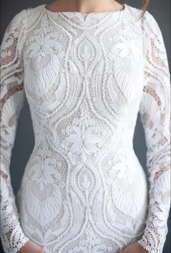 Modest by Barbie Anne Bridal Taylor Anne #3 Taupe/Ivory thumbnail