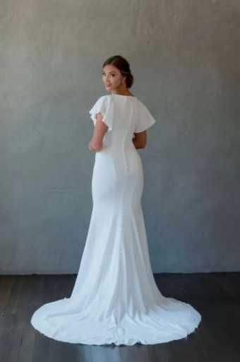 Modest by Barbie Anne Bridal Ellie #1 Ivory thumbnail