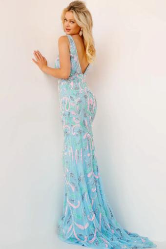 Jovani 23511 #1 Light Blue Multi thumbnail