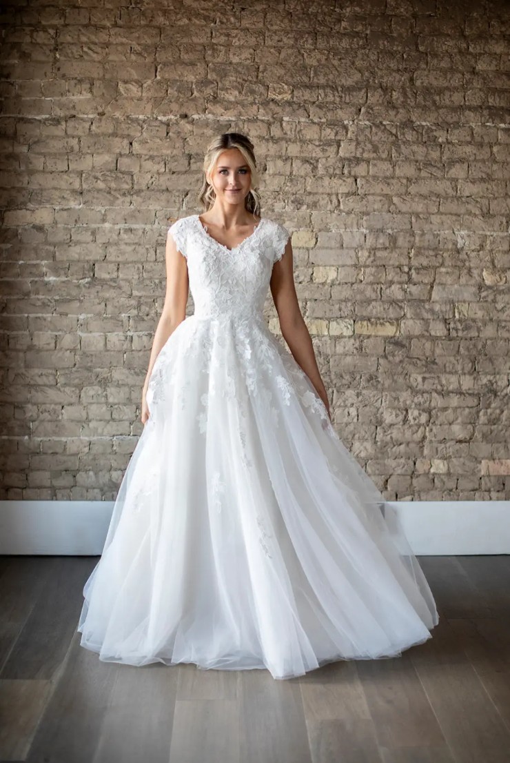 Modest by Barbie Anne Bridal Daisy Default Image