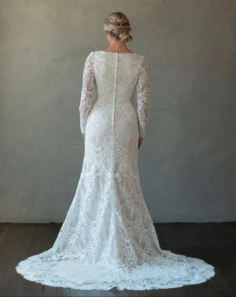 Modest by Barbie Anne Bridal Gia #2 Taupe/Ivory thumbnail