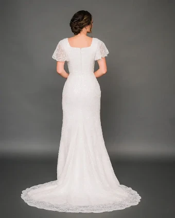 Modest by Barbie Anne Bridal Nicollette #3 Ivory thumbnail