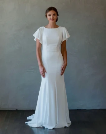 Modest by Barbie Anne Bridal Ellie #0 Ivory thumbnail