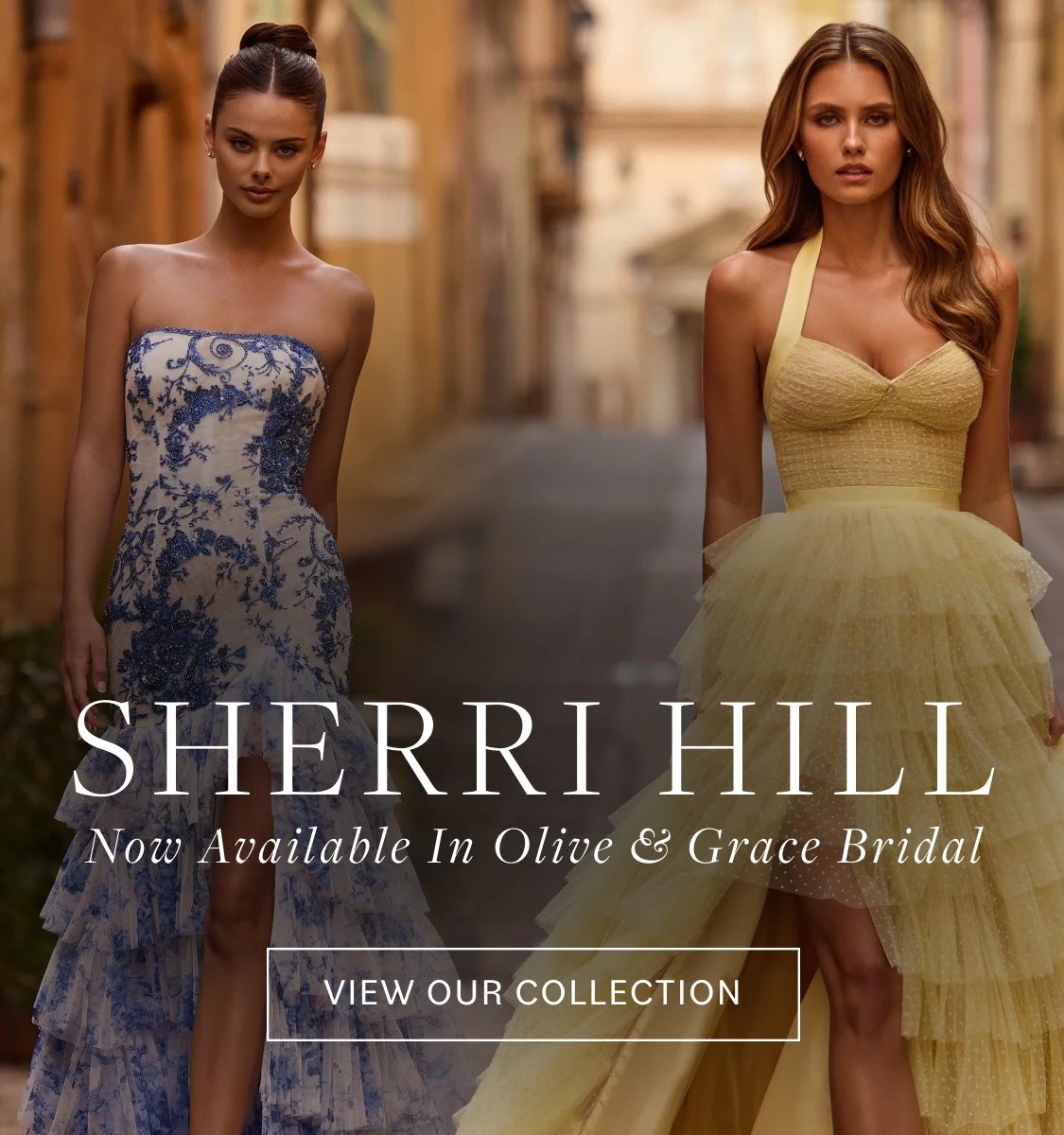 Sherri Hill Spring 2025 mobile banner