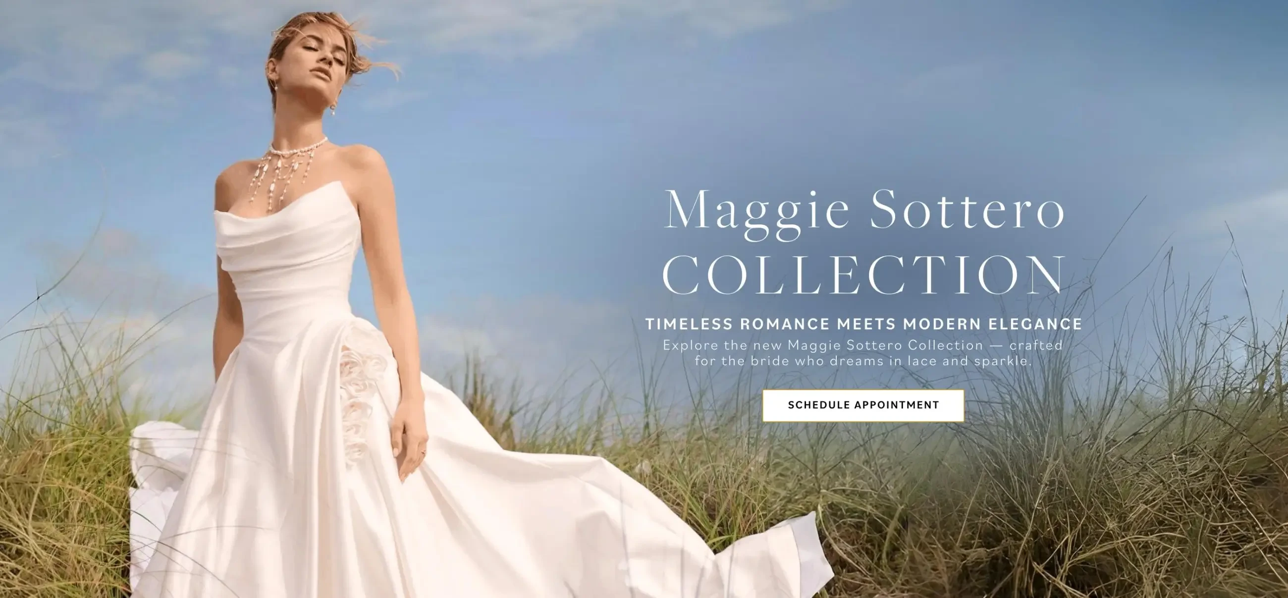 Maggie Sottero Desktop Banner